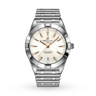 Orologio Breitling Chronomat 32 in acciaio inossidabile bianco A77310101A3A1