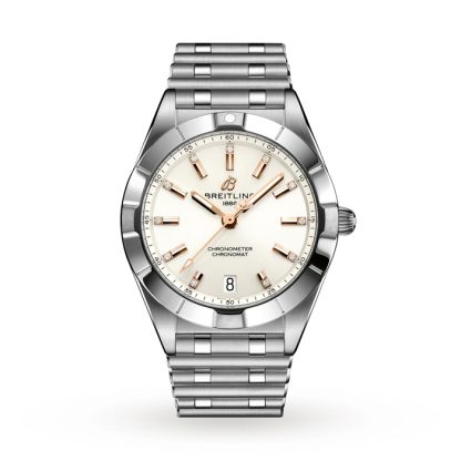 Orologio Breitling Chronomat 32 in acciaio inossidabile bianco A77310101A3A1