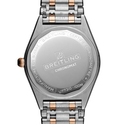 Orologio Breitling Chronomat 32 in acciaio inossidabile e oro rosso 18k U77310101A2U1 - immagine 4