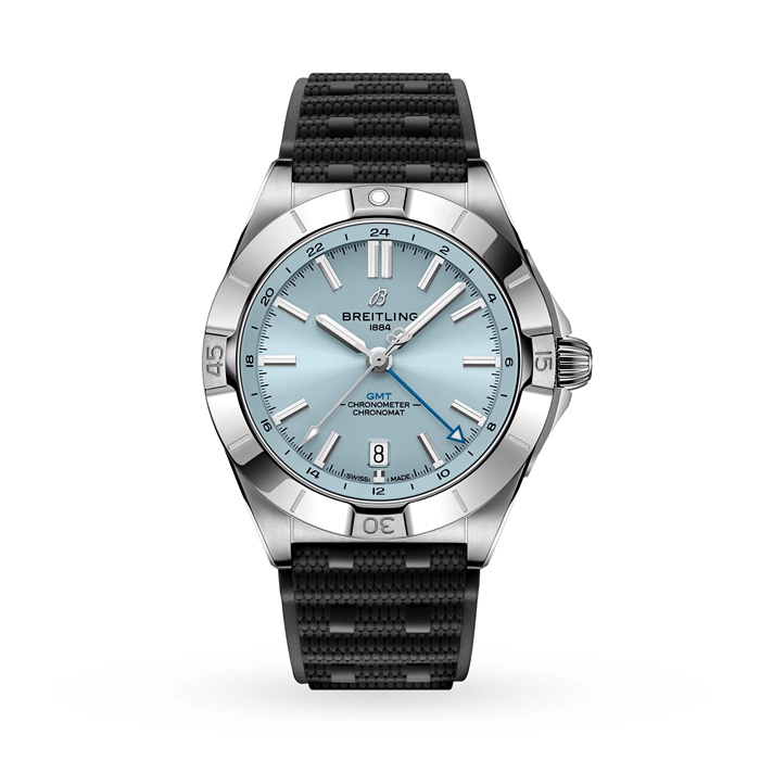 Orologio Breitling Chronomat 40mm Uomo Gomma Blu P32398101C1S2