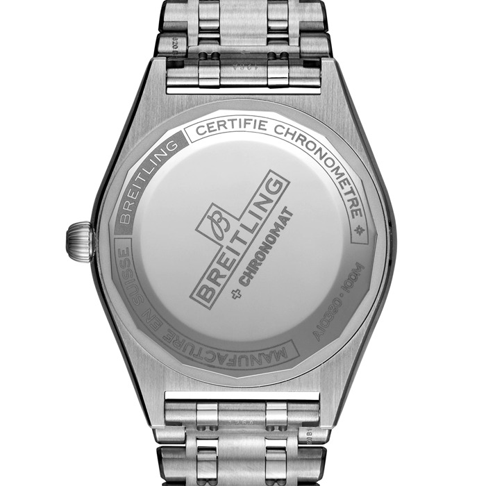 Orologio Breitling Chronomat Automatic 36 in acciaio inossidabile Madreperla A10380101A4A1 - immagine 4