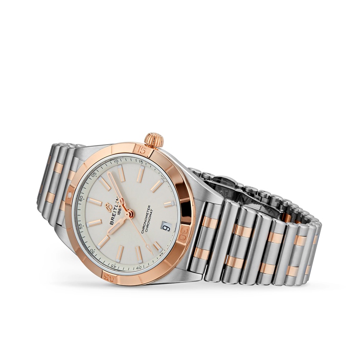 Orologio Breitling Chronomat Automatic 36 in acciaio inossidabile e oro rosso 18k U10380101A1U1 - immagine 3