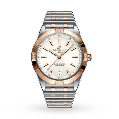 Orologio Breitling Chronomat Automatic 36 in acciaio inossidabile e oro rosso 18k U10380101A1U1