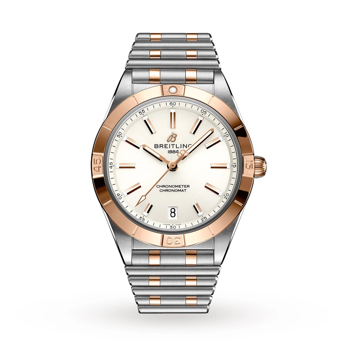 Orologio Breitling Chronomat Automatic 36 in acciaio inossidabile e oro rosso 18k U10380101A1U1