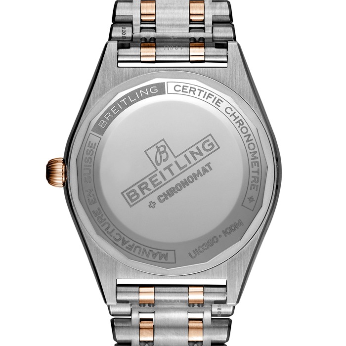Orologio Breitling Chronomat Automatic 36 in acciaio inossidabile e oro rosso 18k U10380591K1U1 - immagine 2