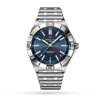 Orologio Breitling Chronomat Automatic GMT 40 Quadrante blu A32398101C1A1