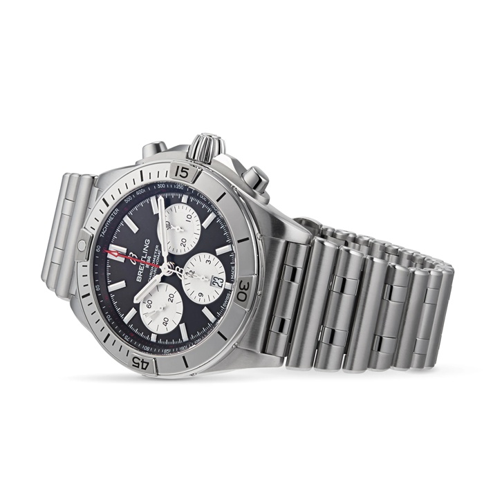 Orologio Breitling Chronomat B01 42 in acciaio inossidabile AB0134101B1A1 - immagine 2