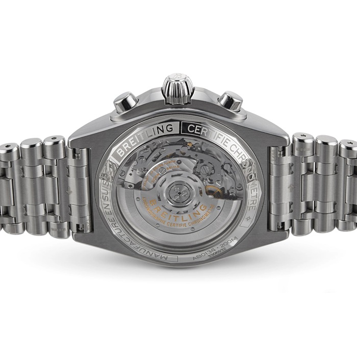 Orologio Breitling Chronomat B01 42 in acciaio inossidabile AB0134101B1A1 - immagine 4