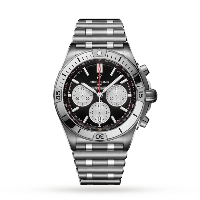 Orologio Breitling Chronomat B01 42 in acciaio inossidabile AB0134101B1A1