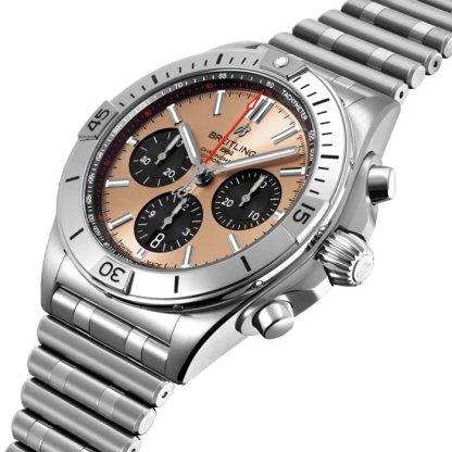 Orologio Breitling Chronomat B01 42 in acciaio inossidabile AB0134101K1A1 - immagine 2