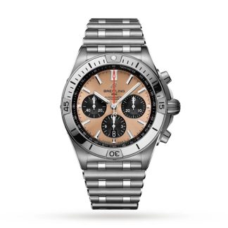 Orologio Breitling Chronomat B01 42 in acciaio inossidabile AB0134101K1A1
