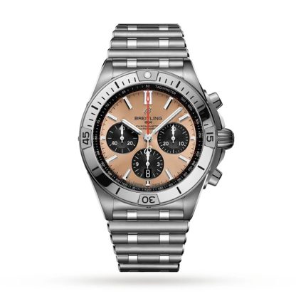 Orologio Breitling Chronomat B01 42 in acciaio inossidabile AB0134101K1A1