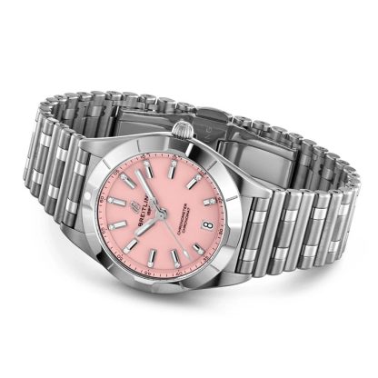 Orologio Breitling Chronomat Quartz 32 in acciaio inossidabile A77310101K1A1 - immagine 3