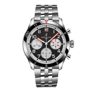 Orologio Breitling Classic AVI Chronograph 42 Mosquito in acciaio inossidabile Y233801A1B1A1
