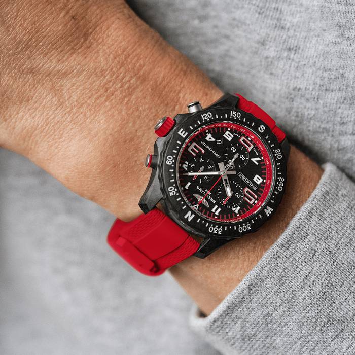 Orologio Breitling Endurance Pro 38 mm Unisex Gomma Rossa X83310D91B2S1 - immagine 5