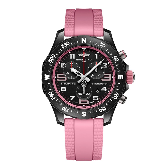 Orologio Breitling Endurance Pro 38mm Unisex Gomma Rosa X83310D41B1S1