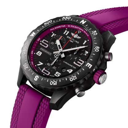 Orologio Breitling Endurance Pro 38mm Unisex Gomma Viola X83310F61B1S1 - immagine 3