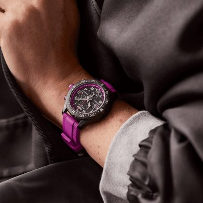 Orologio Breitling Endurance Pro 38mm Unisex Gomma Viola X83310F61B1S1 - immagine 5
