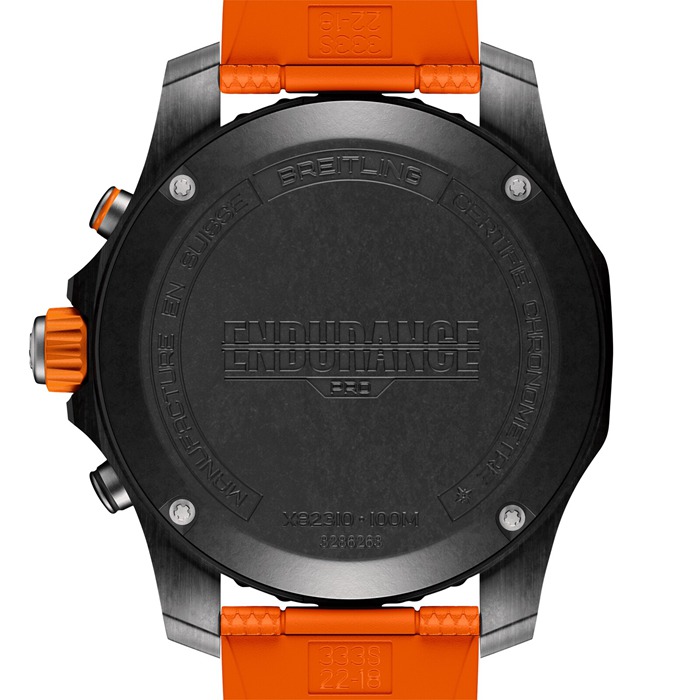Orologio Breitling Endurance Pro 44mm Uomo Gomma Arancione X82310A51B1S2 - immagine 4