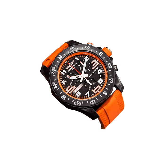 Orologio Breitling Endurance Pro 44mm Uomo Gomma Arancione X82310A51B1S2 - immagine 5
