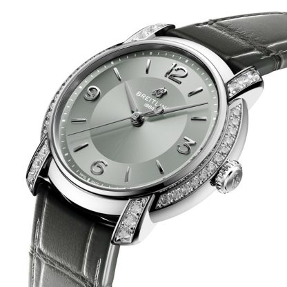 Orologio Breitling Lady Premier 36mm Donna Grigio A10310671M1P1 - immagine 2