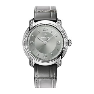 Orologio Breitling Lady Premier 36mm Donna Grigio A10310671M1P1