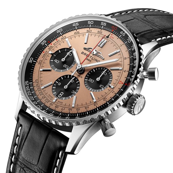 Orologio Breitling Navitimer B01 Chronograph 43 Copper AB0138241K1P1 - immagine 2