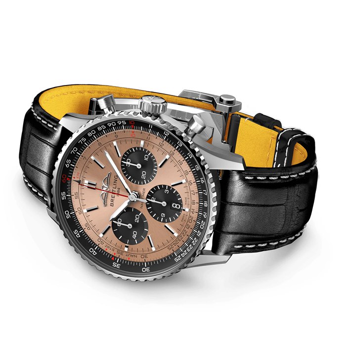 Orologio Breitling Navitimer B01 Chronograph 43 Copper AB0138241K1P1 - immagine 3