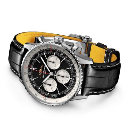 Orologio Breitling Navitimer B01 Chronograph 43 in acciaio inossidabile AB0138211B1P1 - immagine 3
