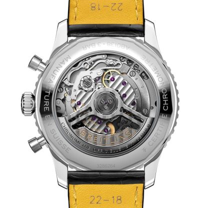 Orologio Breitling Navitimer B01 Chronograph 43 in acciaio inossidabile AB0138211B1P1 - immagine 4
