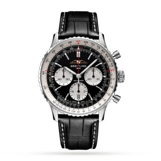 Orologio Breitling Navitimer B01 Chronograph 43 in acciaio inossidabile AB0138211B1P1