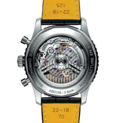 Orologio Breitling Navitimer B01 Chronograph 43 in acciaio inossidabile AB0138241G1P1 - immagine 2