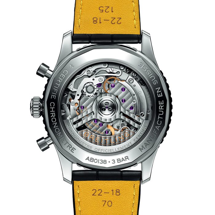 Orologio Breitling Navitimer B01 Chronograph 43 in acciaio inossidabile AB0138241G1P1 - immagine 2