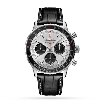 Orologio Breitling Navitimer B01 Chronograph 43 in acciaio inossidabile AB0138241G1P1