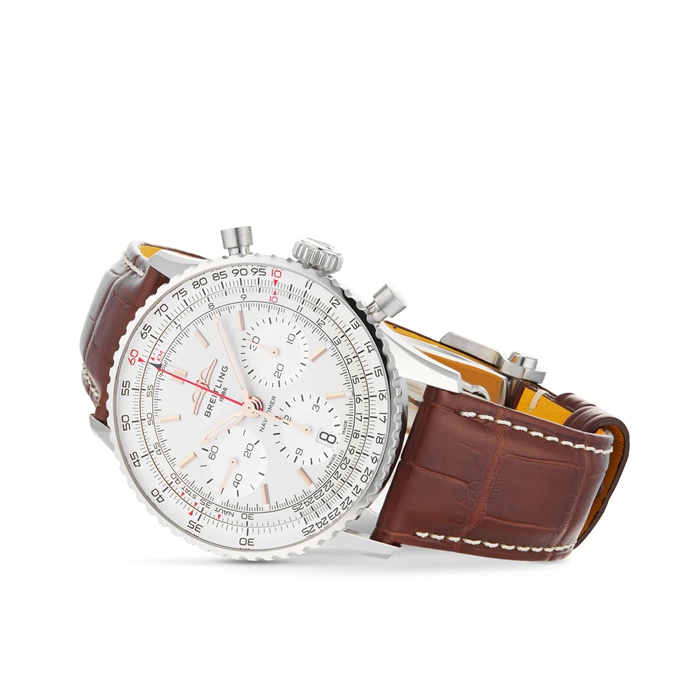 Orologio Breitling Navitimer B01 Cronografo 41 Acciaio inossidabile AB0139211G1P1 - immagine 3