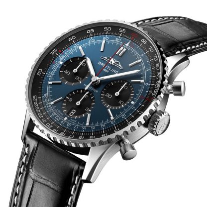 Orologio Breitling Navitimer B01 Cronografo 41 Blu AB0139241C1P1 - immagine 2