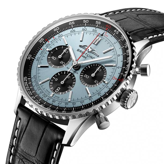 Orologio Breitling Navitimer B01 Cronografo 43 Blu AB0138241C1P1 - immagine 2