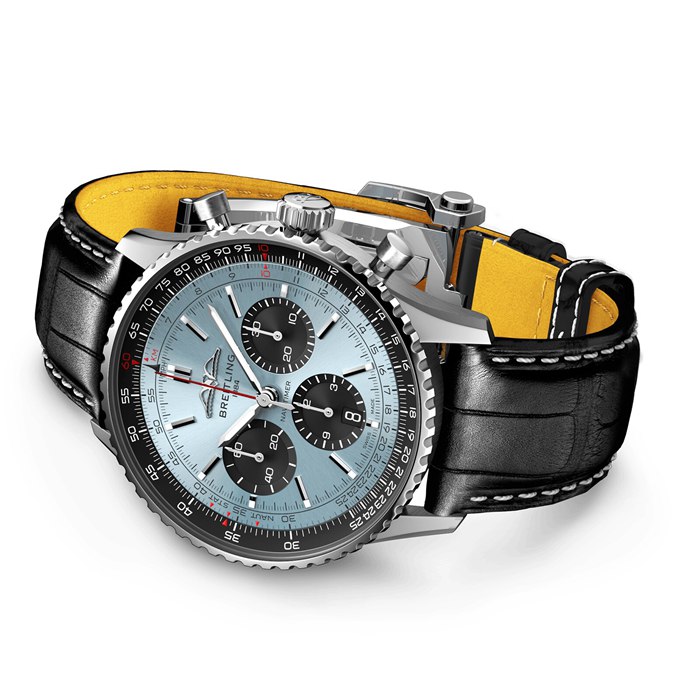 Orologio Breitling Navitimer B01 Cronografo 43 Blu AB0138241C1P1 - immagine 3