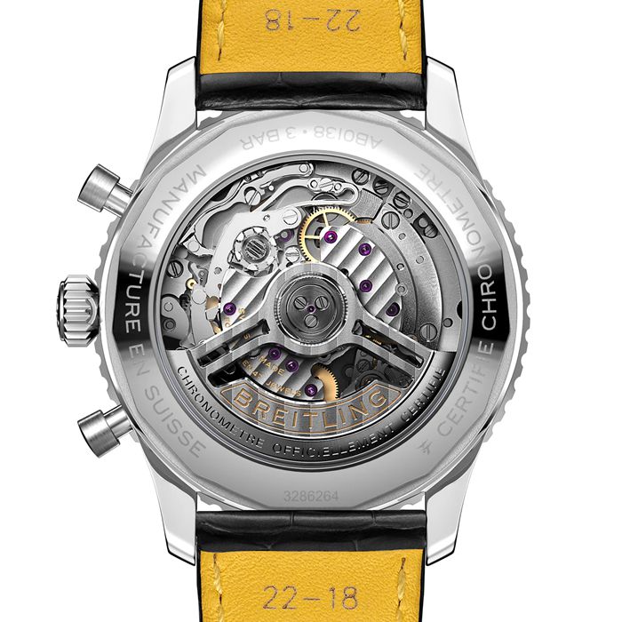 Orologio Breitling Navitimer B01 Cronografo 43 Blu AB0138241C1P1 - immagine 4