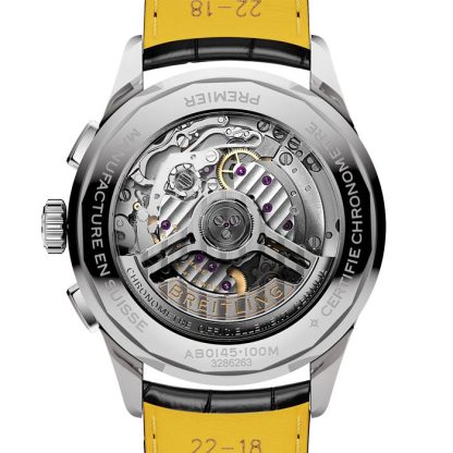 Orologio Breitling Premier B01 Cronografo 42mm Uomo Nero AB0145221B1P1 - immagine 2