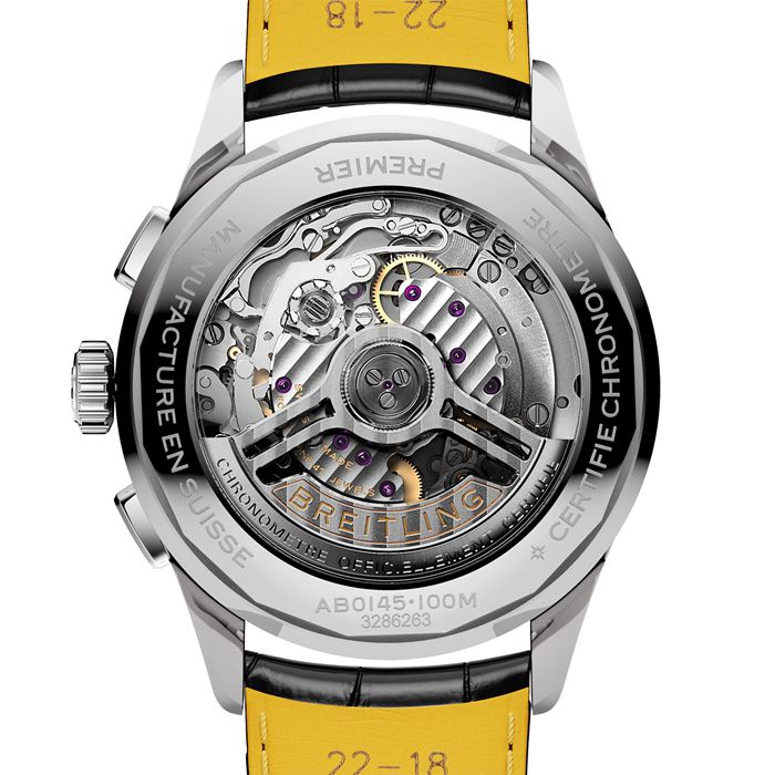 Orologio Breitling Premier B01 Cronografo 42mm Uomo Nero AB0145221B1P1 - immagine 2