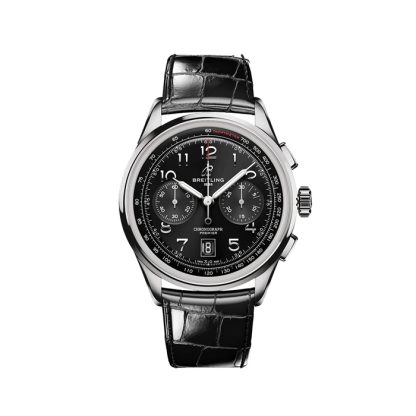 Orologio Breitling Premier B01 Cronografo 42mm Uomo Nero AB0145221B1P1