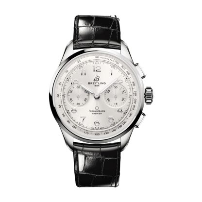 Orologio Breitling Premier B09 Chonograph 40mm Uomo Argento AB0930371G1P1