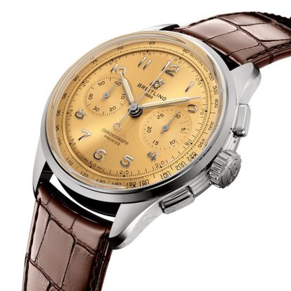 Orologio Breitling Premier B09 Chronograph 40mm Uomo Champagne AB0930F51H1P1 - immagine 2