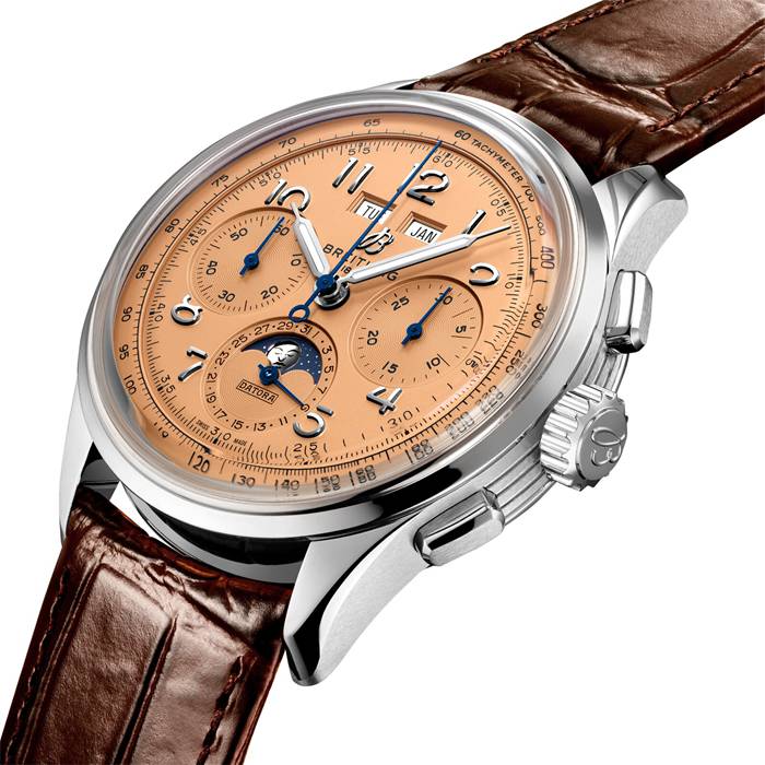 Orologio Breitling Premier B25 Datora 42 in acciaio inossidabile AB2510201K1P1 - immagine 3