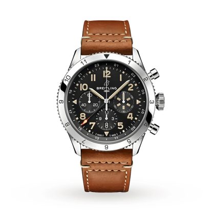 Orologio Breitling Super AVI B04 Cronografo GMT 46 P-51 Mustang AB04453A1B1X1