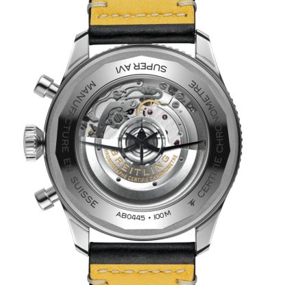 Orologio Breitling Super AVI B04 Cronografo GMT 46 Tribute to Vought F4U Corsair AB04451A1C1X1 - immagine 2
