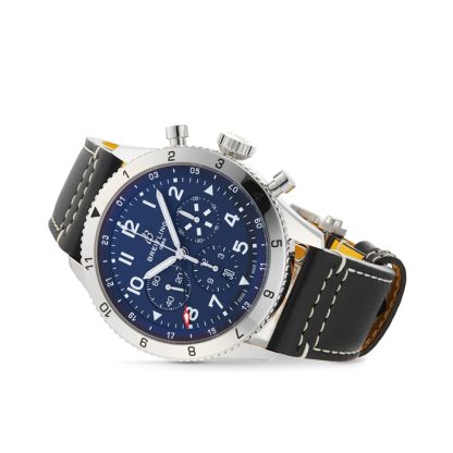 Orologio Breitling Super AVI B04 Cronografo GMT 46 Tribute to Vought F4U Corsair AB04451A1C1X1 - immagine 4