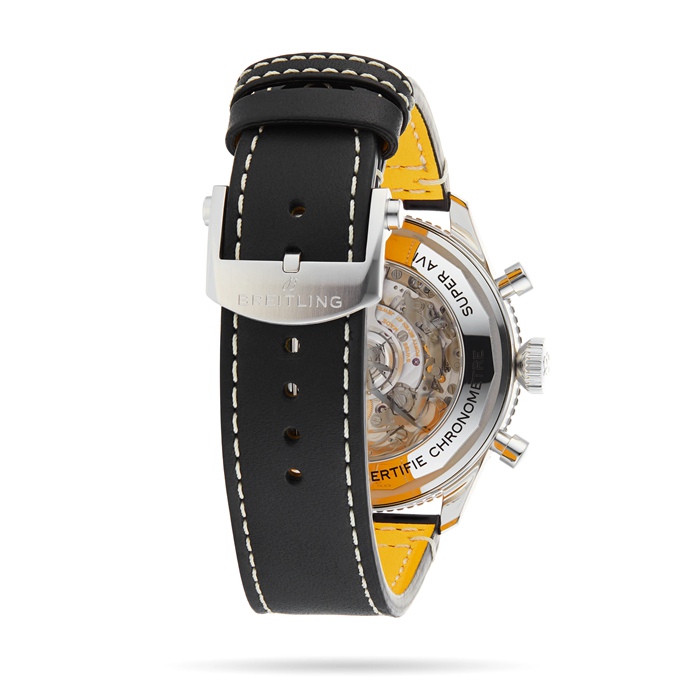 Orologio Breitling Super AVI B04 Cronografo GMT 46 Tribute to Vought F4U Corsair AB04451A1C1X1 - immagine 5