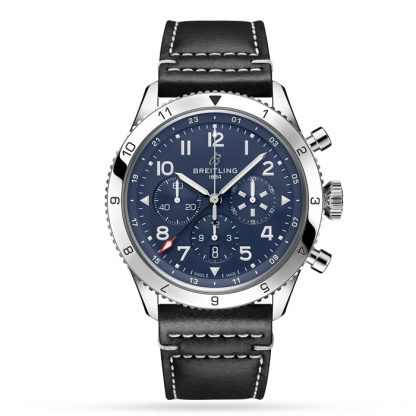 Orologio Breitling Super AVI B04 Cronografo GMT 46 Tribute to Vought F4U Corsair AB04451A1C1X1